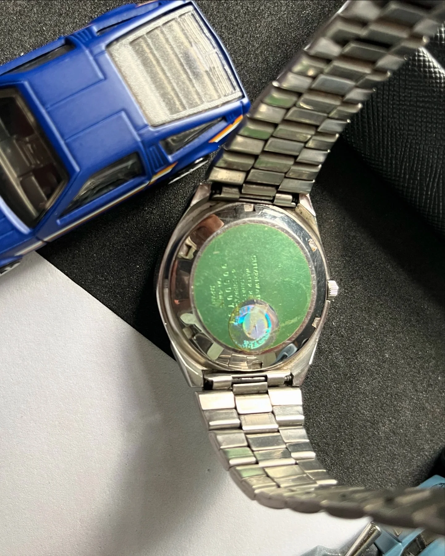 Citizen Navy Blue Patterned Dial (Pre-owned) - Image 3