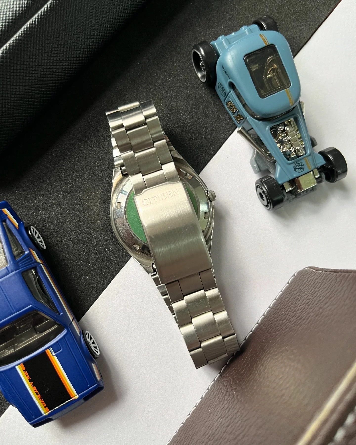 Citizen Navy Blue Patterned Dial (Pre-owned) - Image 4