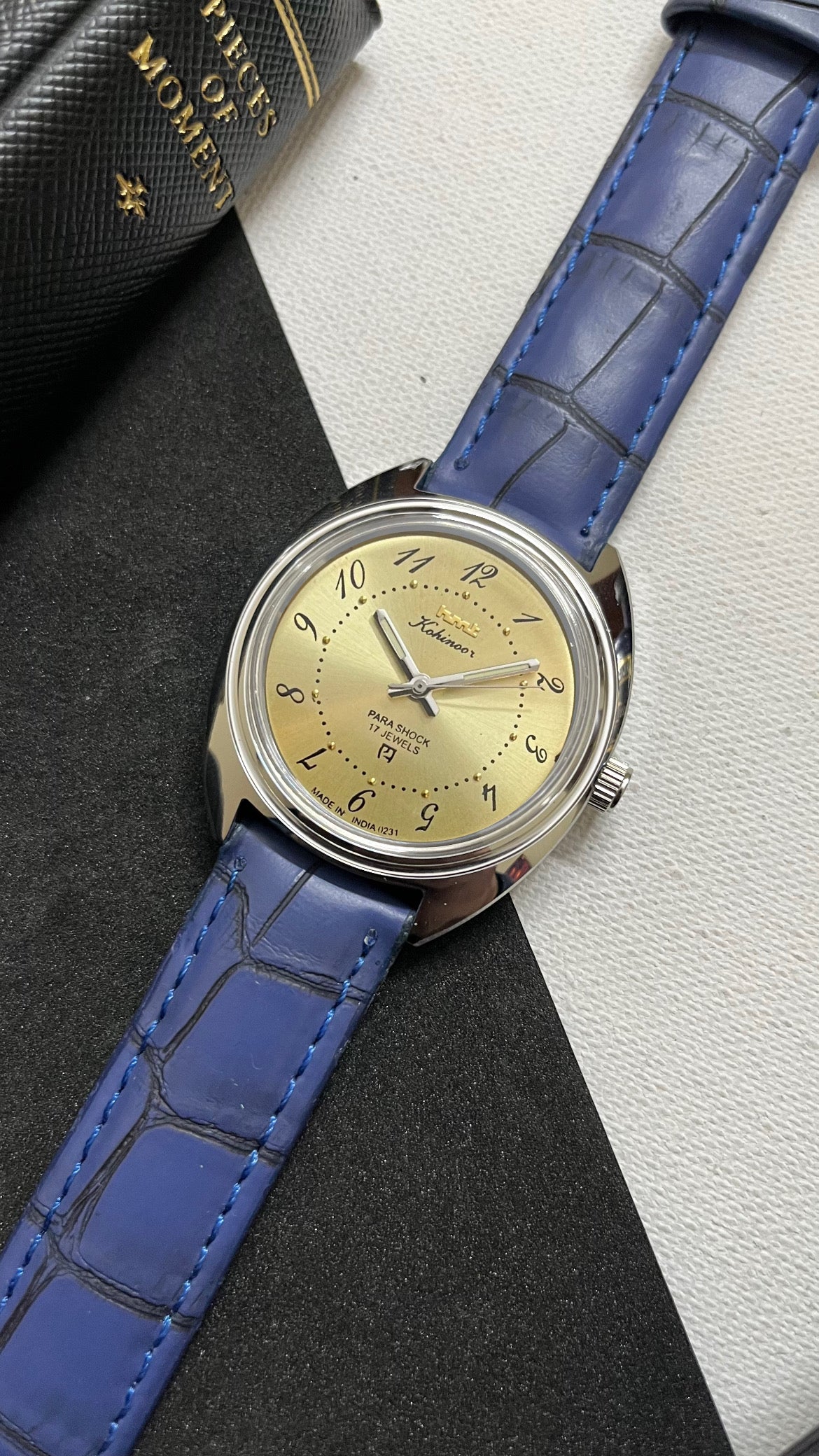 HMT Kohinoor - GOLD 'Drunken Numbers' - Image 13