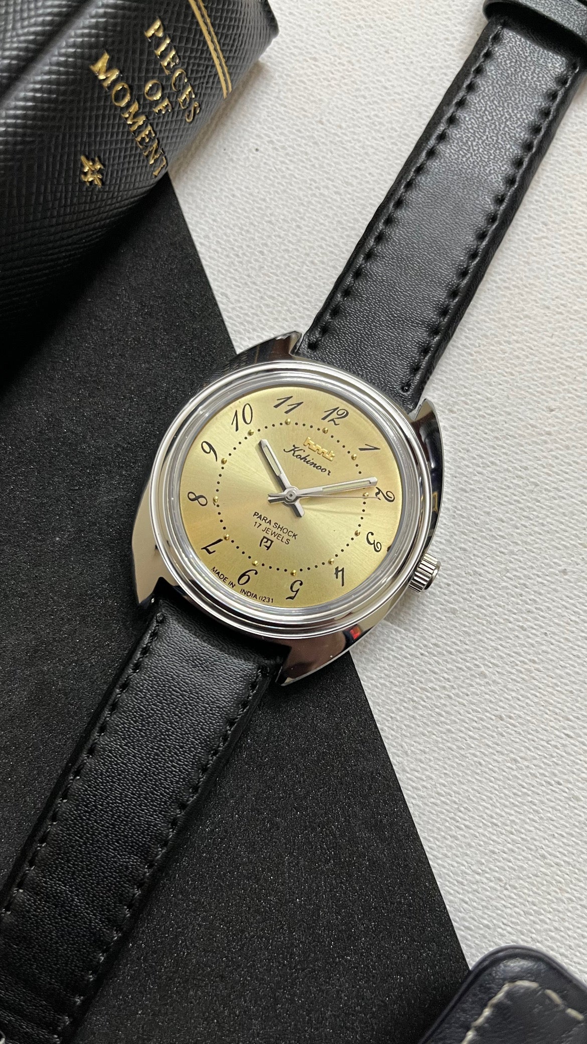 HMT Kohinoor - GOLD 'Drunken Numbers' - Image 14