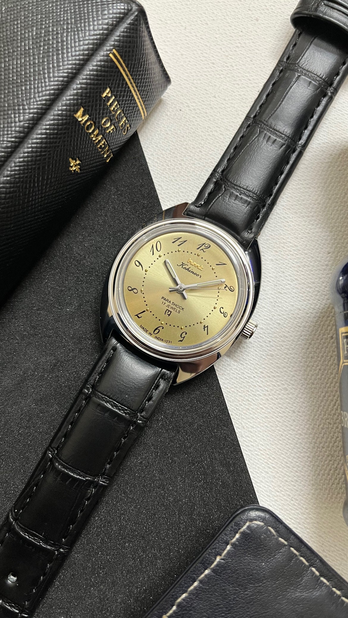 HMT Kohinoor - GOLD 'Drunken Numbers' - Image 16