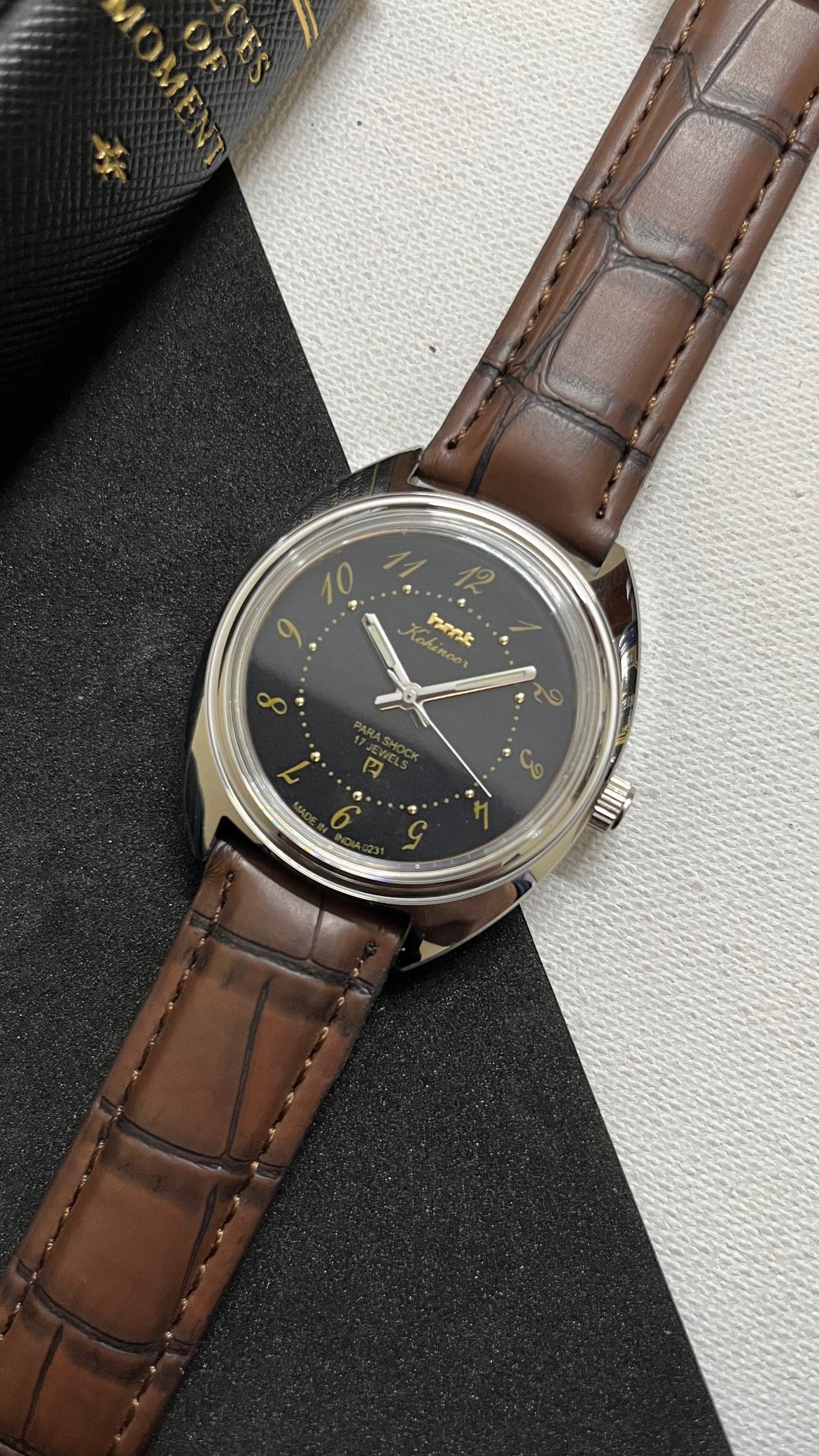 HMT Kohinoor - BLACK 'Drunken Numbers' - Image 3