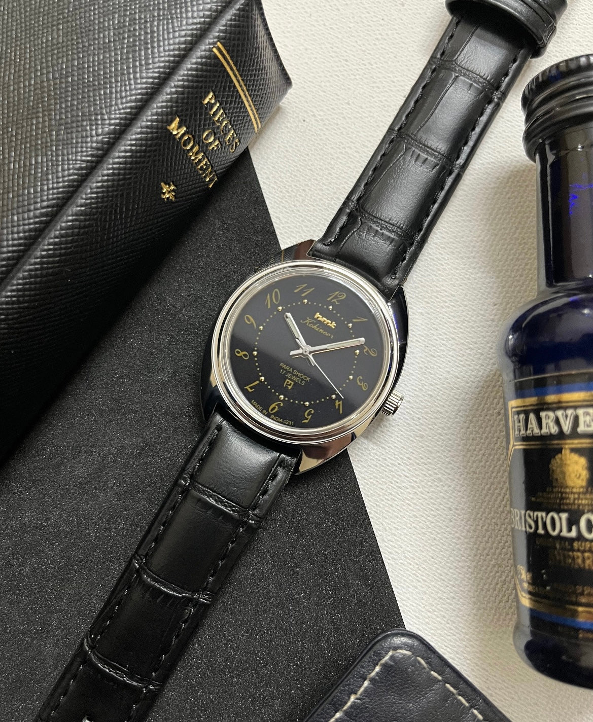 HMT Kohinoor - BLACK 'Drunken Numbers' - Image 4