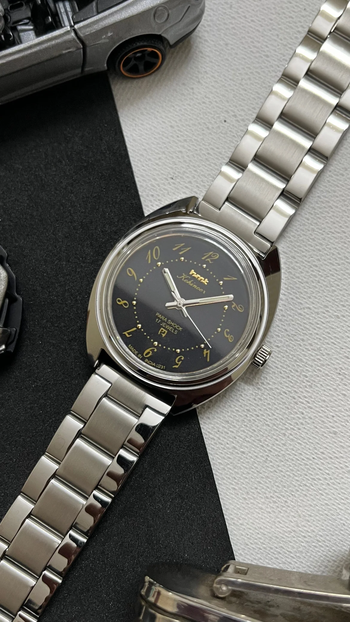 HMT Kohinoor - BLACK 'Drunken Numbers' - Image 7