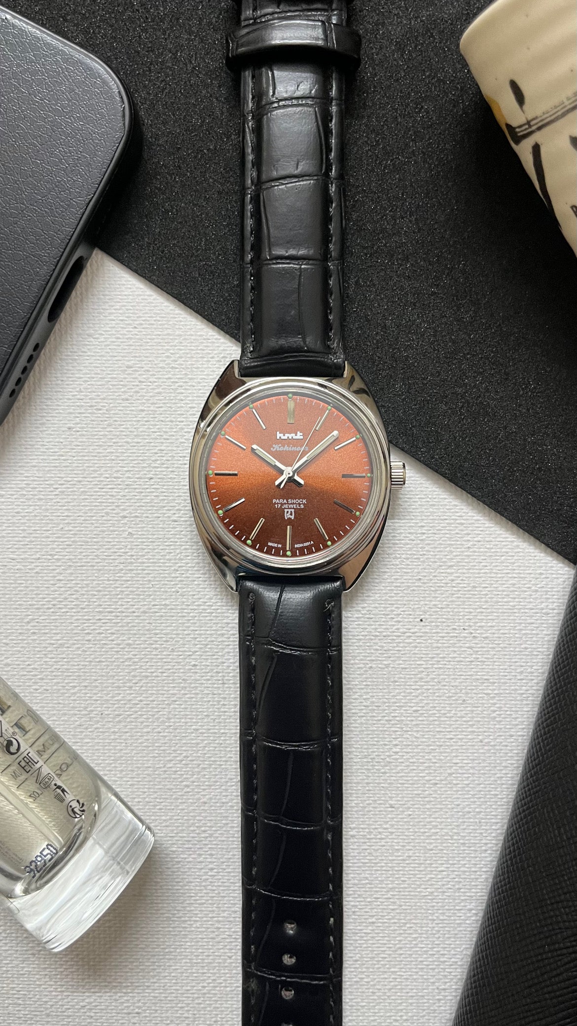 HMT Kohinoor - COFFEE BROWN Sunburst - Image 11