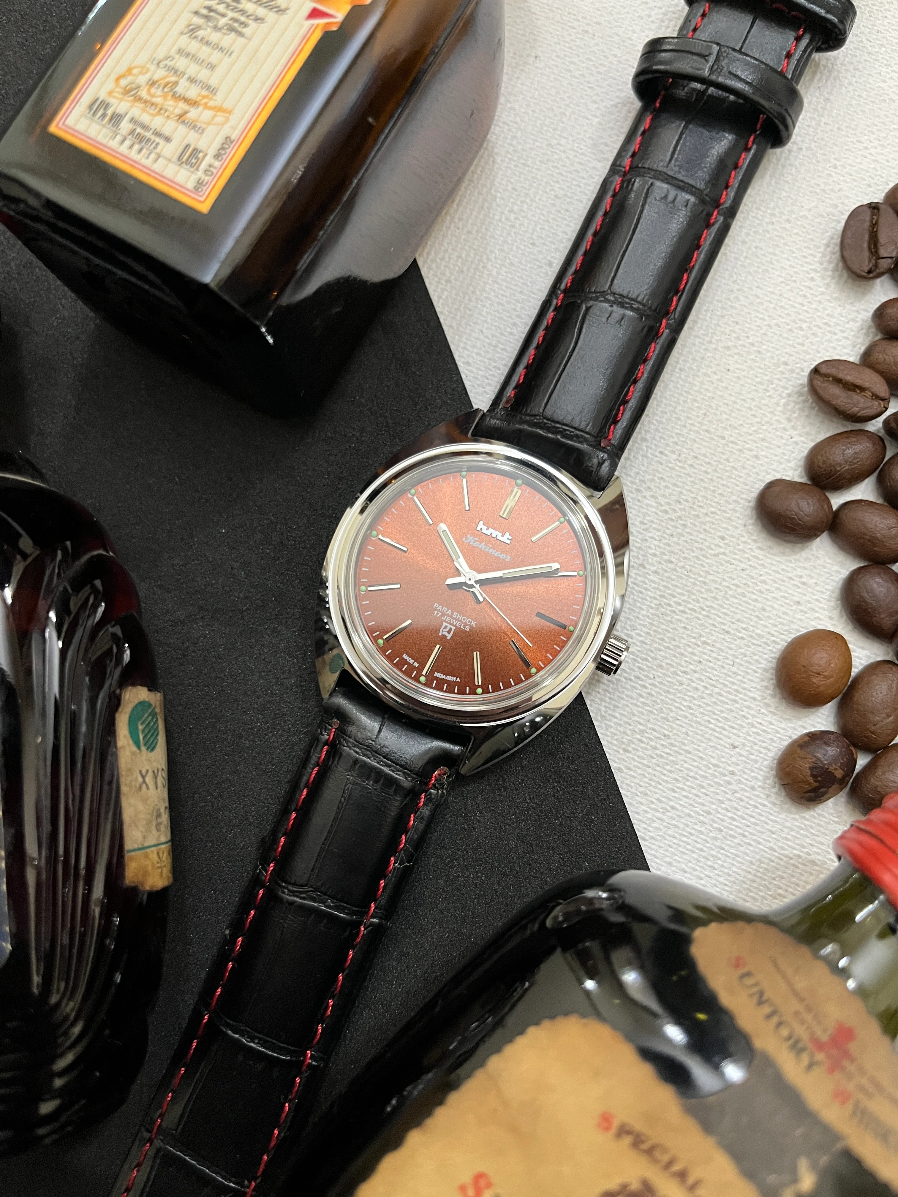 HMT Kohinoor - COFFEE BROWN Sunburst - Image 13