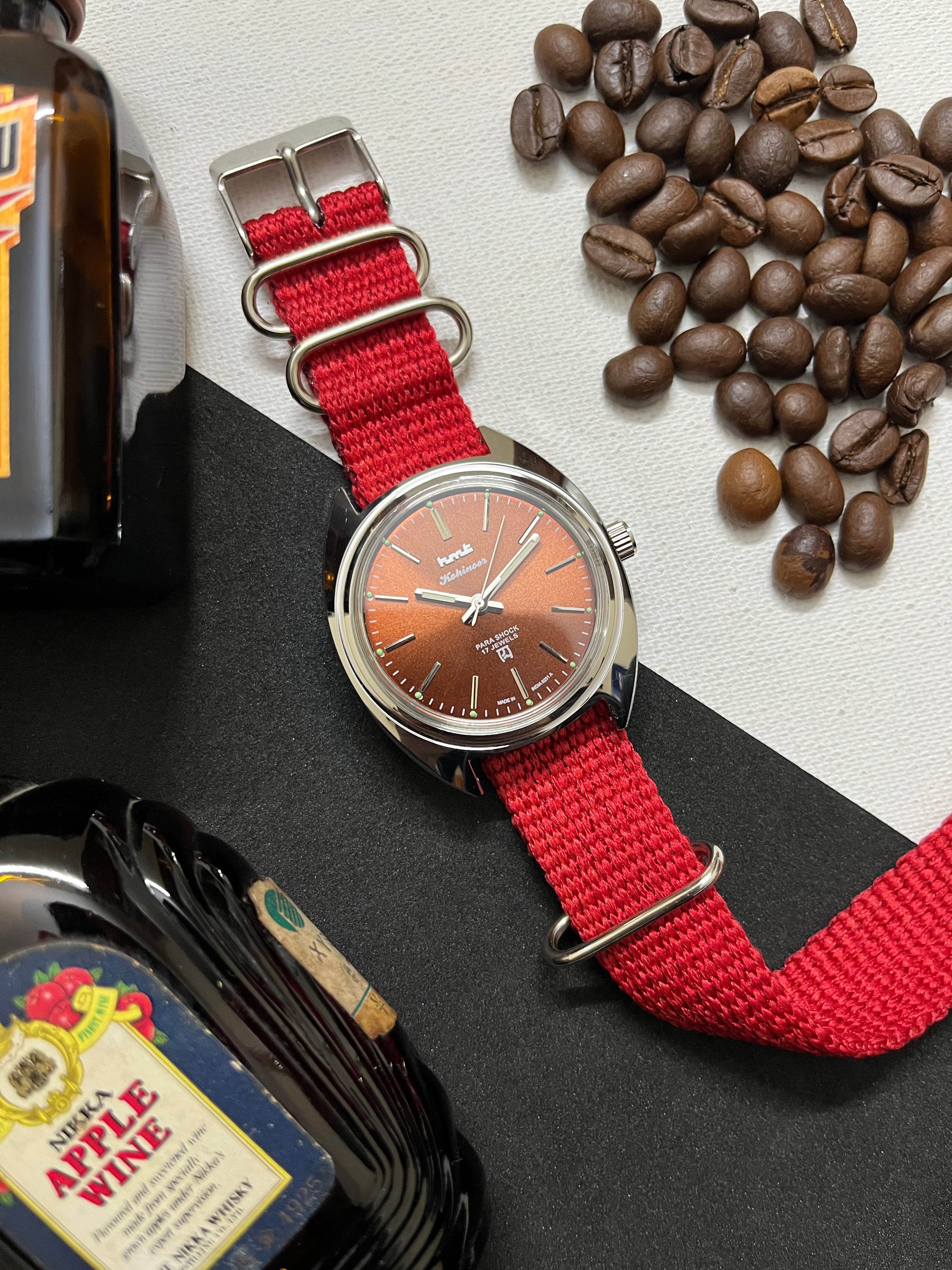 HMT Kohinoor - COFFEE BROWN Sunburst - Image 8