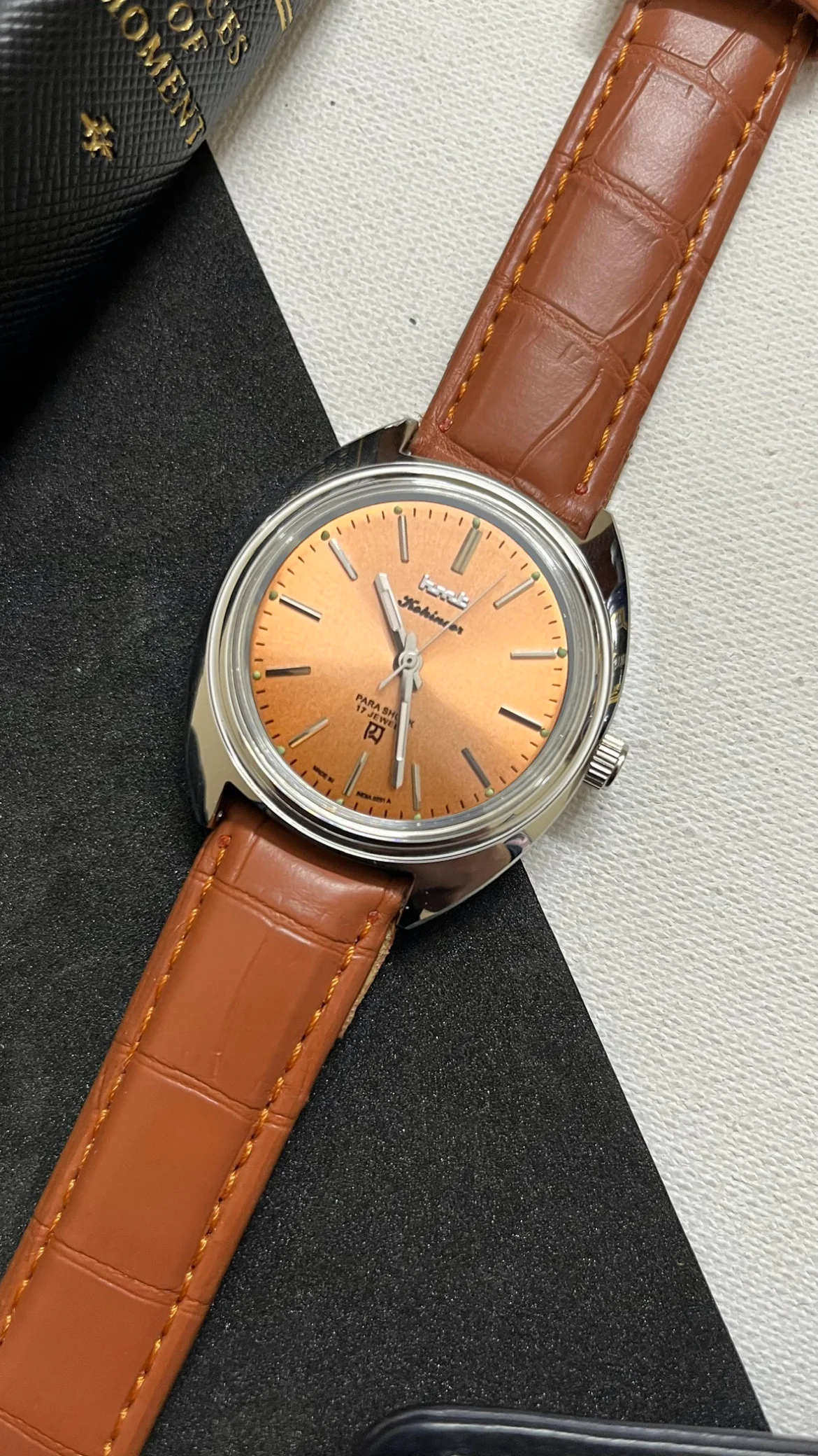 HMT Kohinoor - SAFFRON Sunburst - Image 8