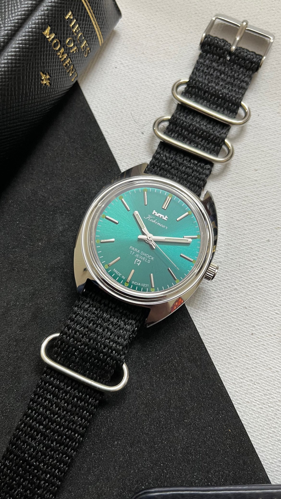 HMT Kohinoor TIFFANY/AQUA BLUE SUNBURST - Image 15