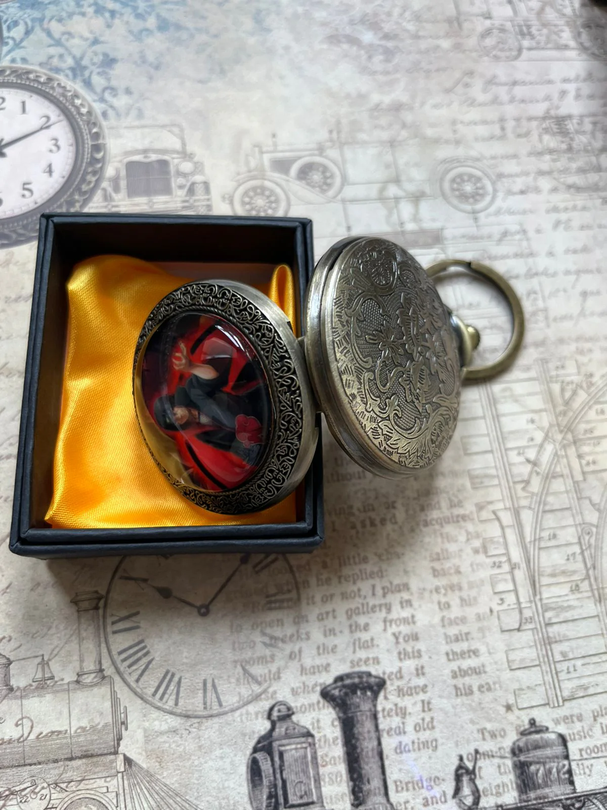 Itachi - Naruto Anime Pocket Watch - Image 4