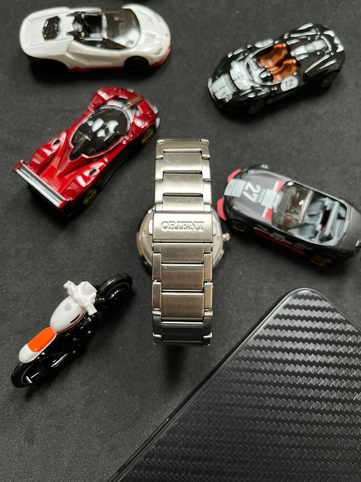 Orient Quartz Black Dial (Pre Owned) - Image 3