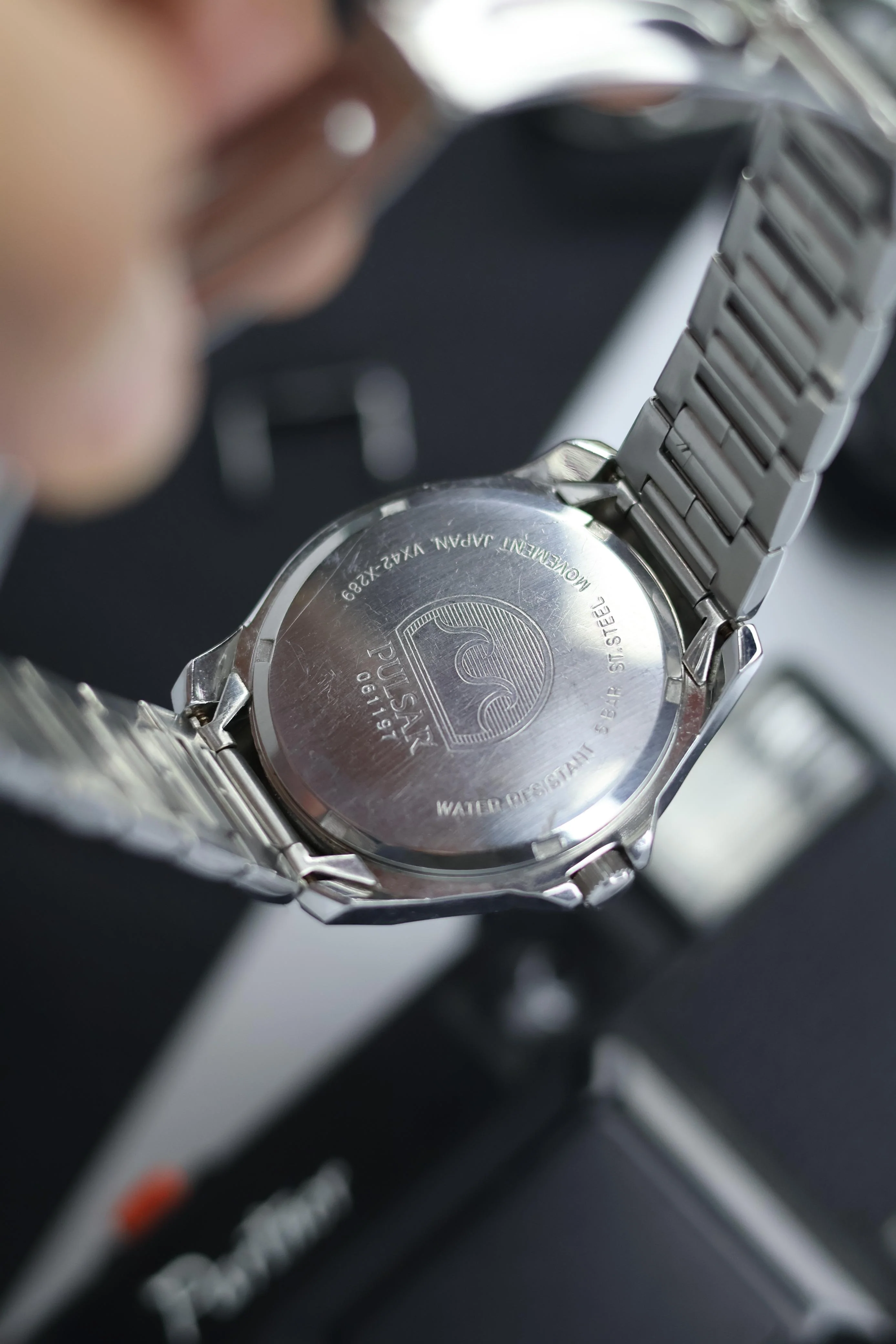 Seiko PULSAR Black Dial (Pre Owned) - A112 - Image 4