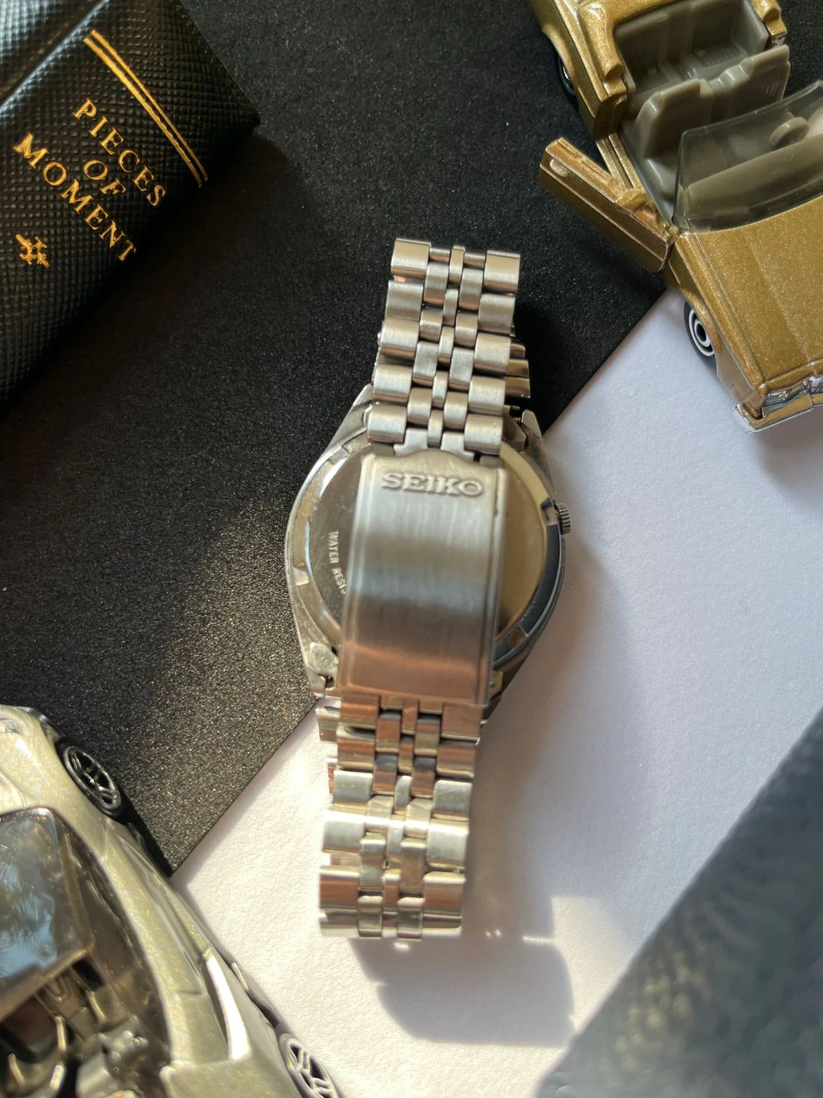 Seiko 5 - White Patterned Dial (Pre Owned) - Image 3