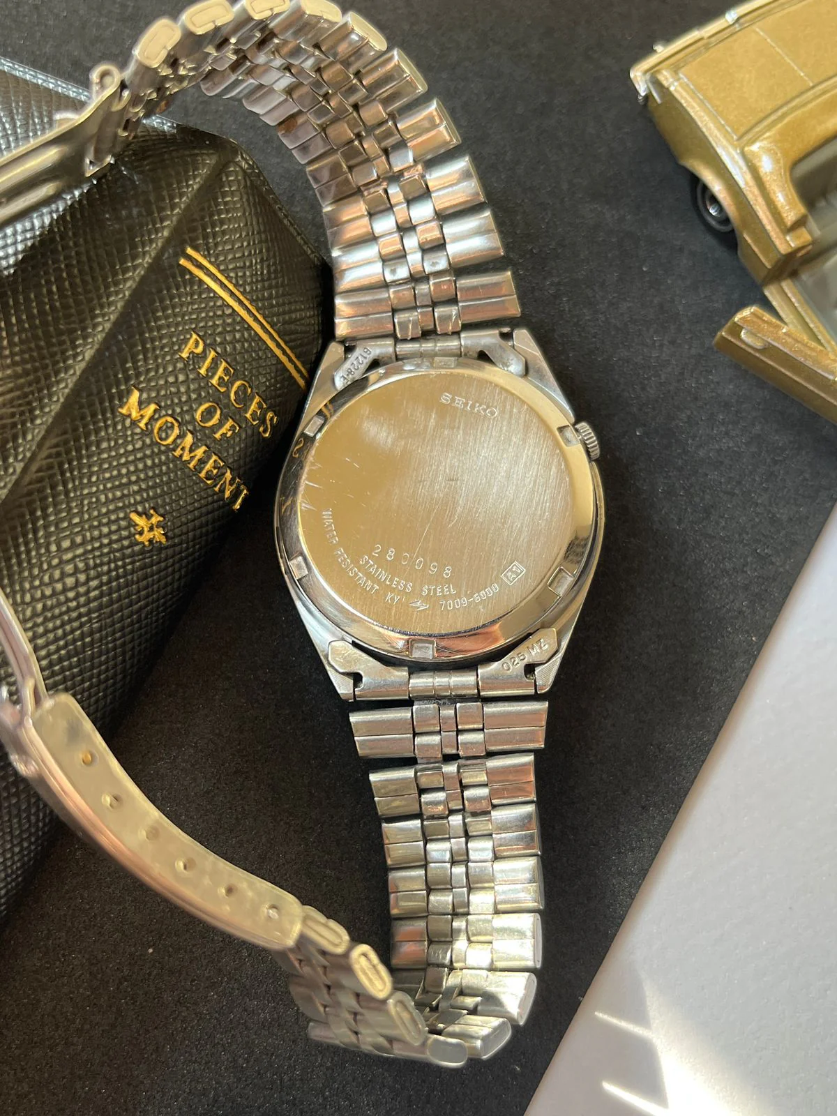 Seiko 5 - White Patterned Dial (Pre Owned) - Image 4