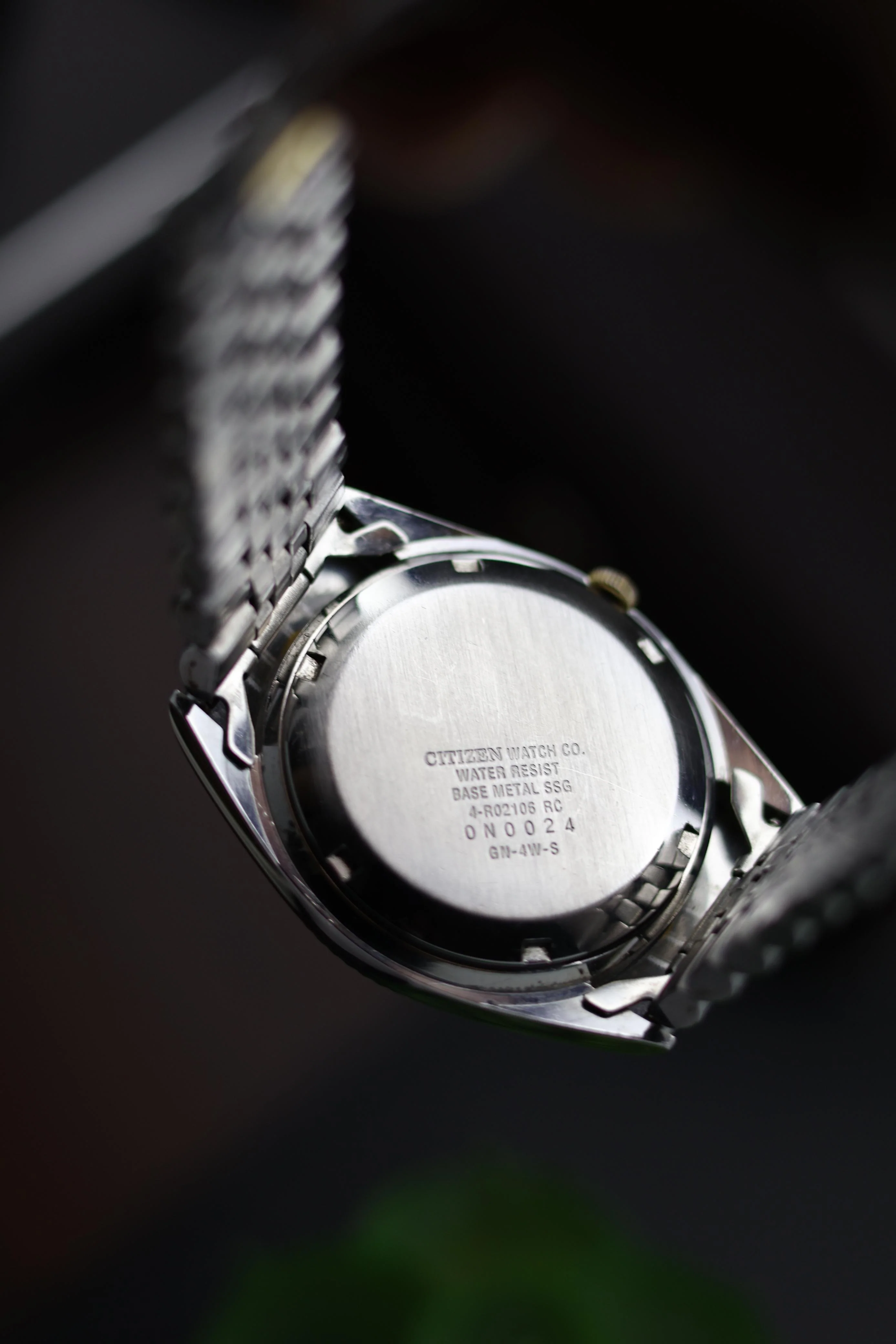 (Super Rare) Citizen Eagle 7 Two Tone Champagne Dial with Fluted Bezel - Automatic Vintage Watch (Pre Owned) - A219 - Image 4