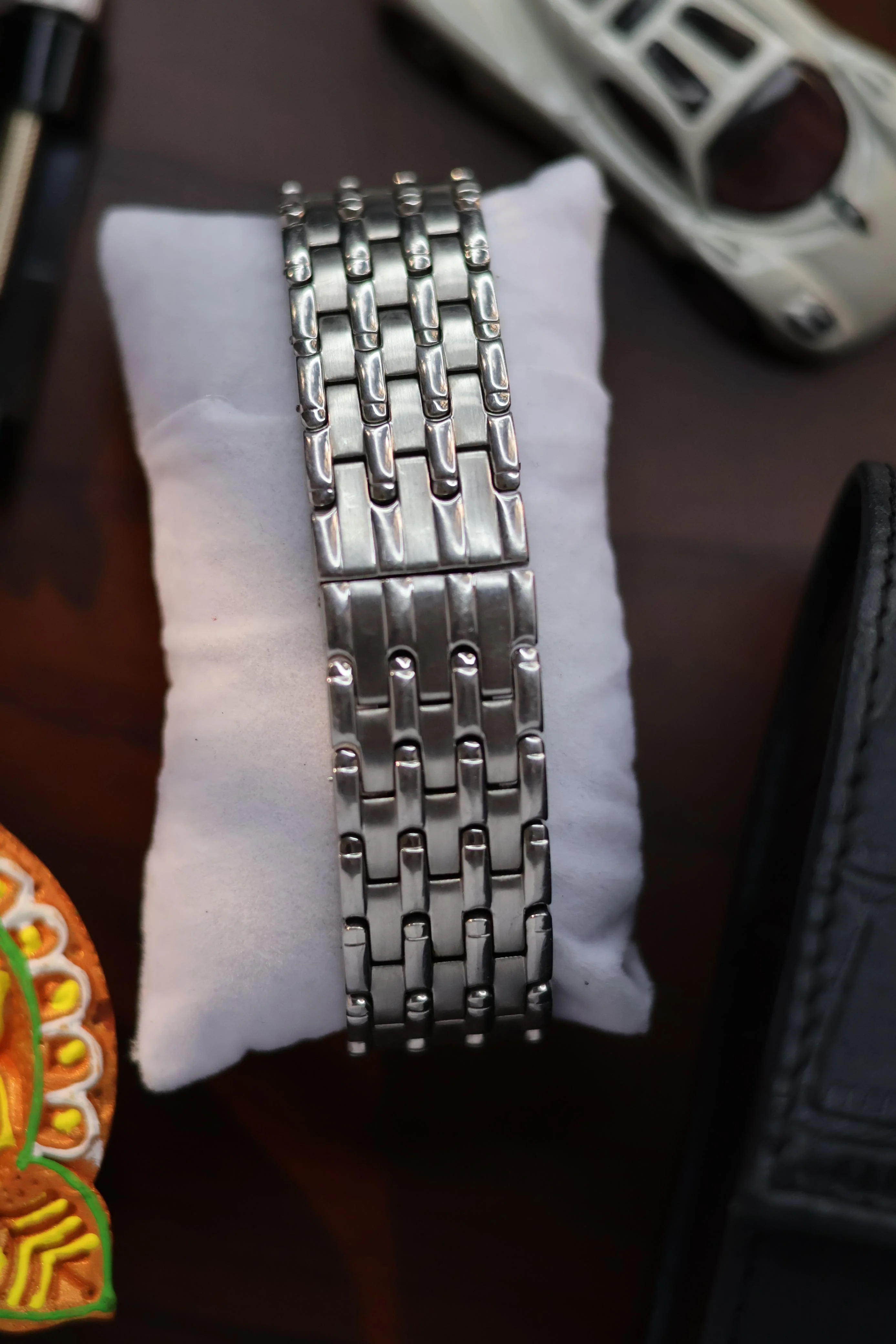 (Super Rare) Continental Swiss Made Tank Watch with Sapphire Glass (Pre Owned) - A80 - Image 4