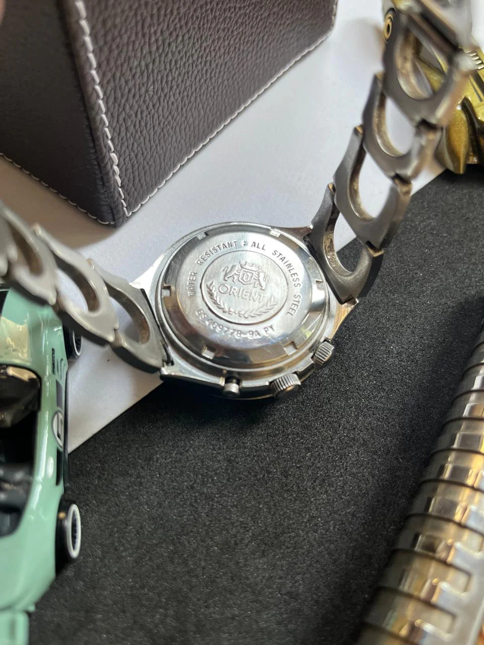 (Super Rare) Orient Calendar KD Green Gradient Dial (Pre Owned) - Image 6