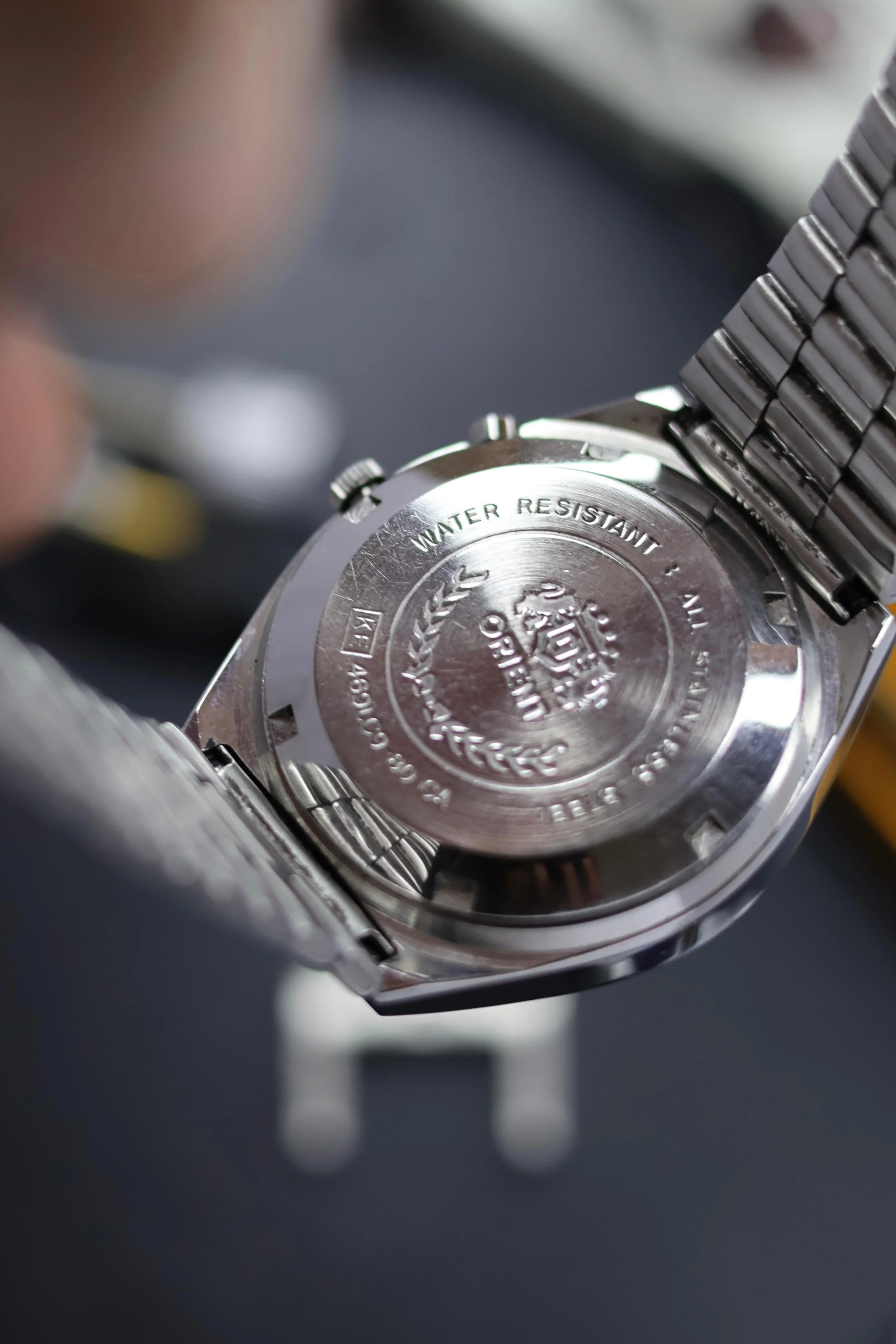 (Super Rare) Orient Tri-Star Crystal Blue Dial (Pre Owned) - Image 4