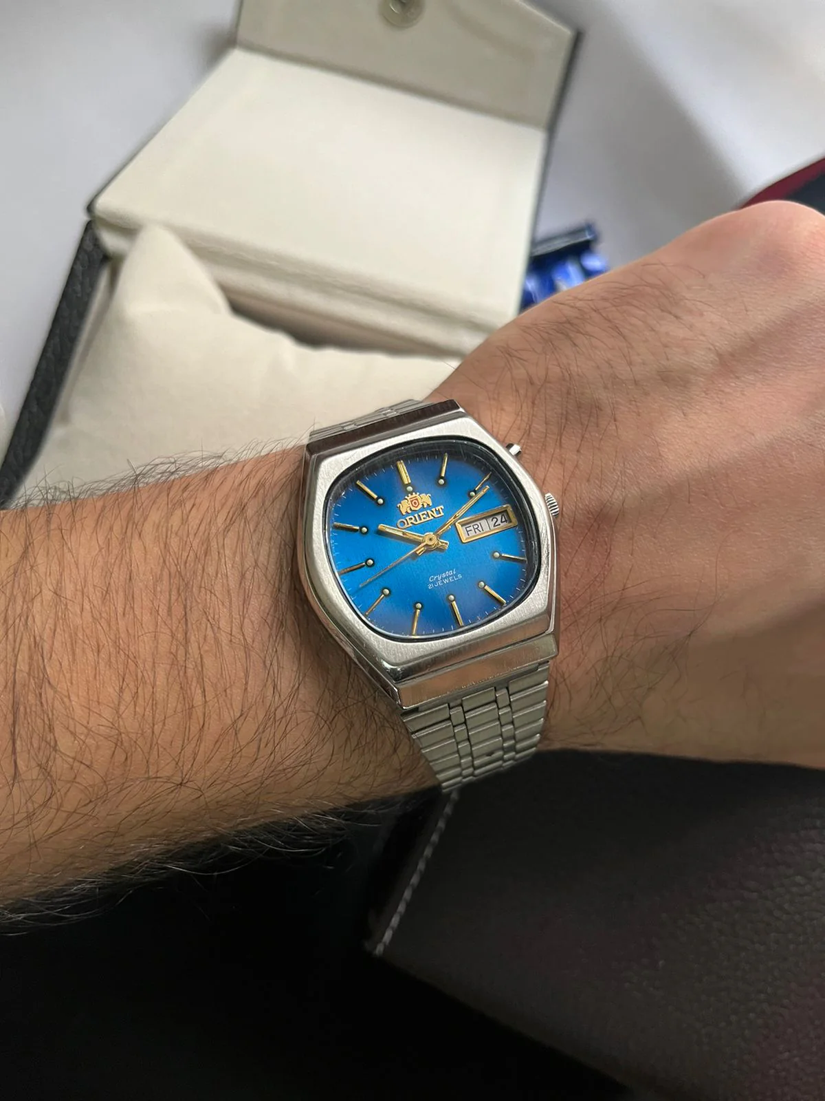 (Super Rare) Orient Crystal Blue Gradient Dial (Pre Owned) - Image 3